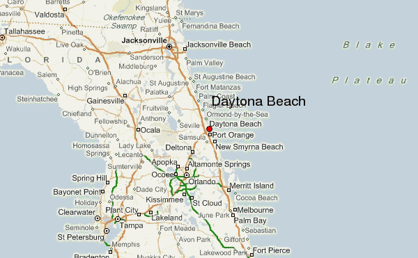 Daytona Beach Weather Map Oconto County Plat.