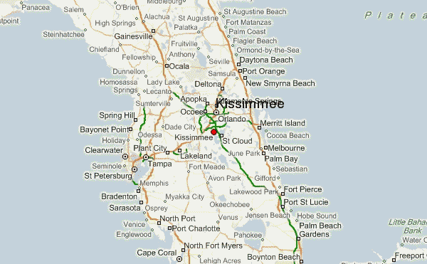 Mapa De Carreteras De Kissimmee Florida Route 50 Florida Map Diners Kissimmee.8 