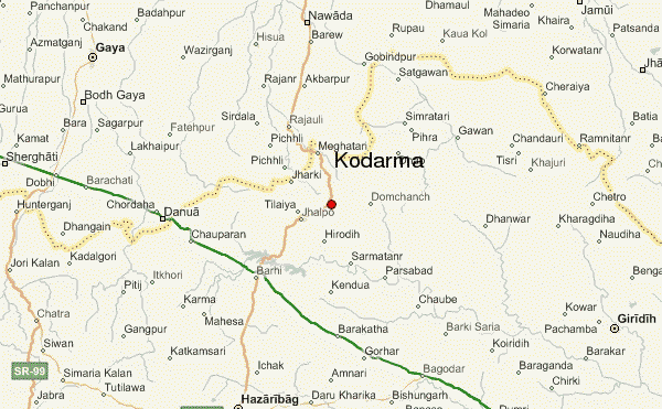 Kodarma Weather Forecast.