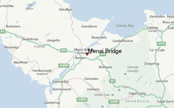Menai Bridge Weather Forecast.