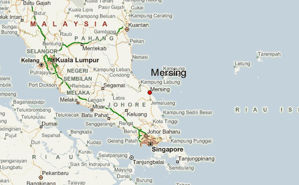 Mersing Weather Forecast.