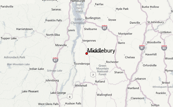 Middlebury Village Weather Forecast 