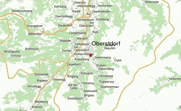 Oberstdorf D Rfer Karte Dorf Suites JVTP 