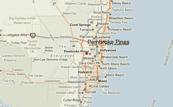 Pembroke Pines Florida Map Pembroke Pines Florida FL Income Map Pembroke Pines.10 