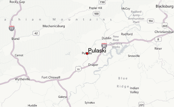 Pulaski Weather Forecast Pulaski 1.10 