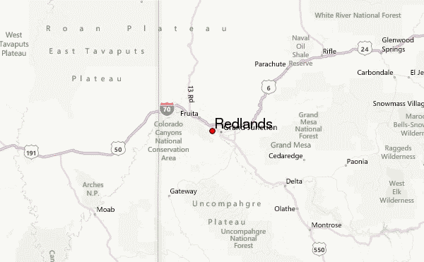 Redlands Colorado Weather Forecast Redlands 1.8 