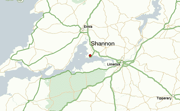 Shannon Ireland Map Shannon Region Of Ireland VYIEML Shannon.10 