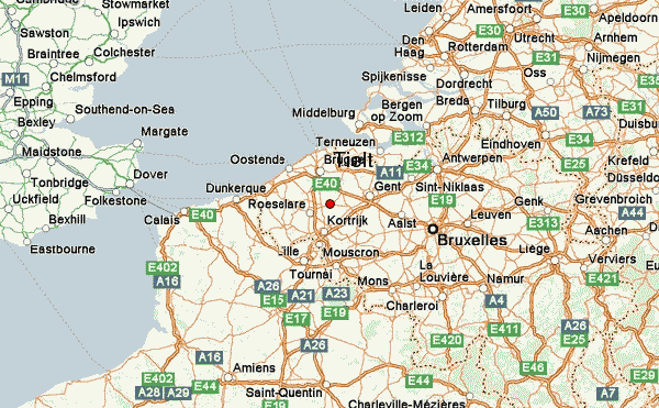 Tielt Belgium . Tielt Stadsgids