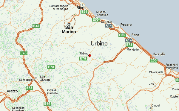 Bus Da Pesaro A Urbino Map Urbino ITineraris Urbino.10 