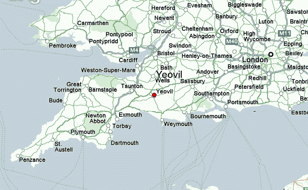 Yeovil England Map Yeovil Map TAVSK Yeovil.8 