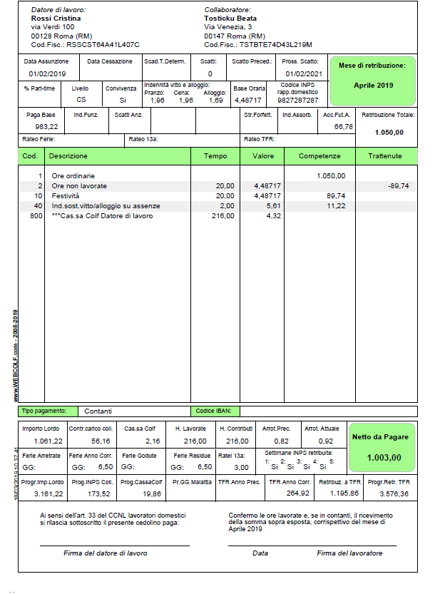 Busta Paga Badante Gratis - Webcolf 833_x_617_png