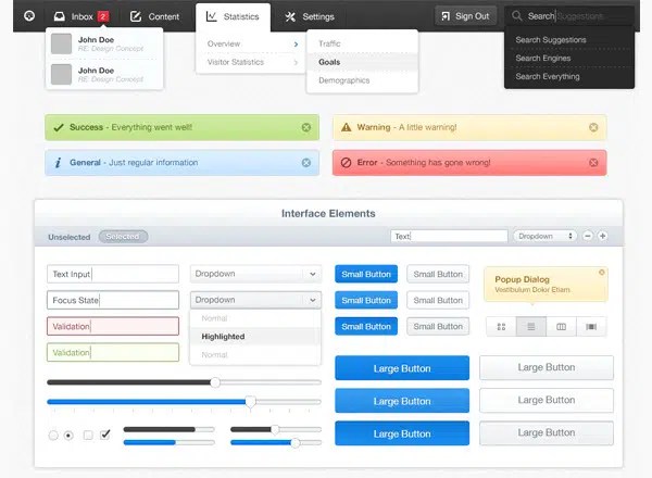 Free GUI Sets for UI/UX Designers – Hello There! I'm Shameemullah.