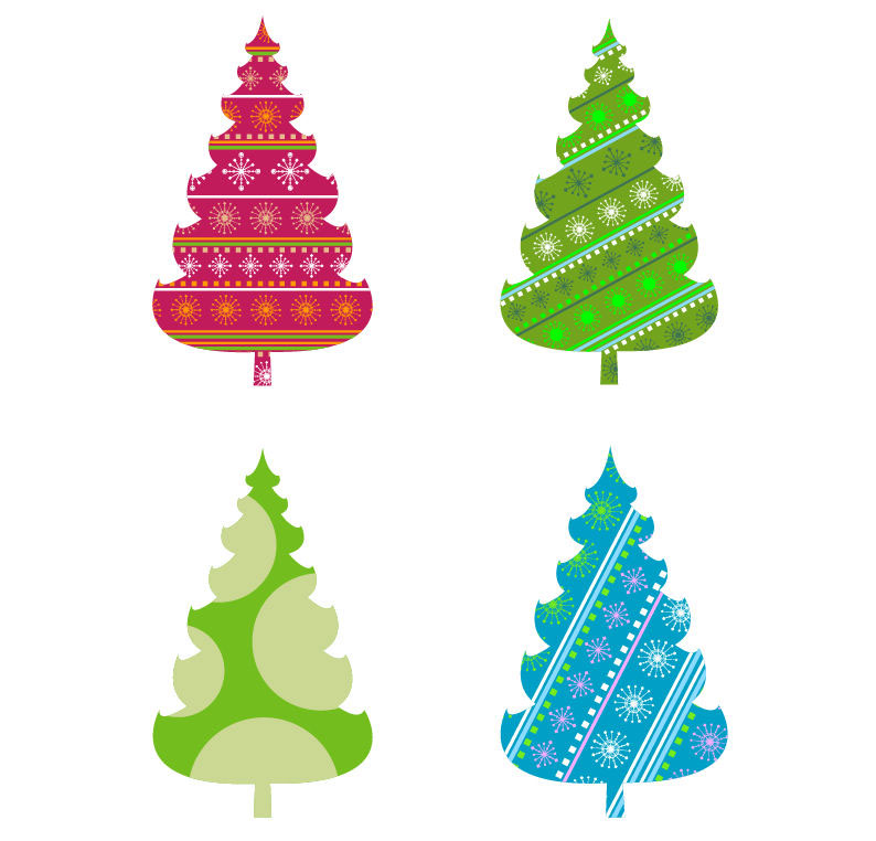 It's nothing against real trees; Abstract Christmas Tree Vector Graphics Free Vector Graphics All Free Web Resources For Designer Web Design Hot