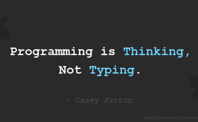 Casey Patton Quote On Programming Is Thinking