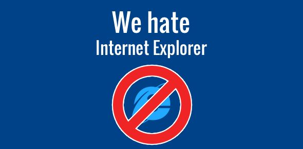 Why Internet Nerds Hate Internet Explorer By Forgeable - Geometric Illustration Collection - HD Quality