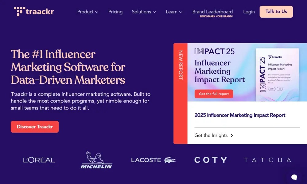 Traackr - Influencer Marketing Platform