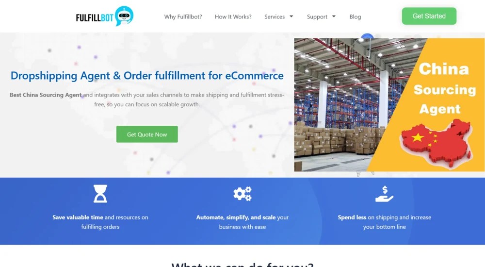 Fulfillbot Sourcing Agents in China