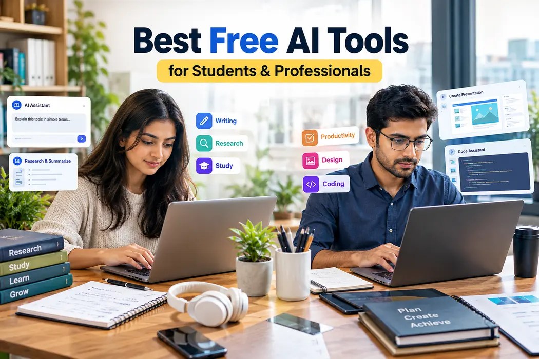 Free AI Tools for Students and Professionals