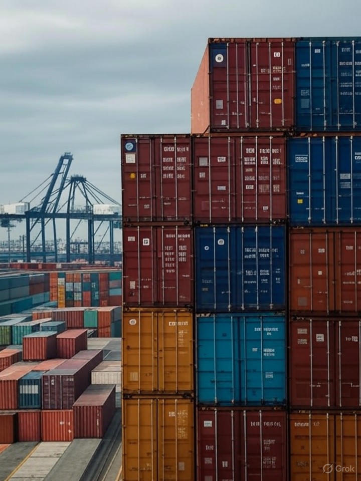 US Firms Stockpile Imports at LA Port Amid Tariff Fears