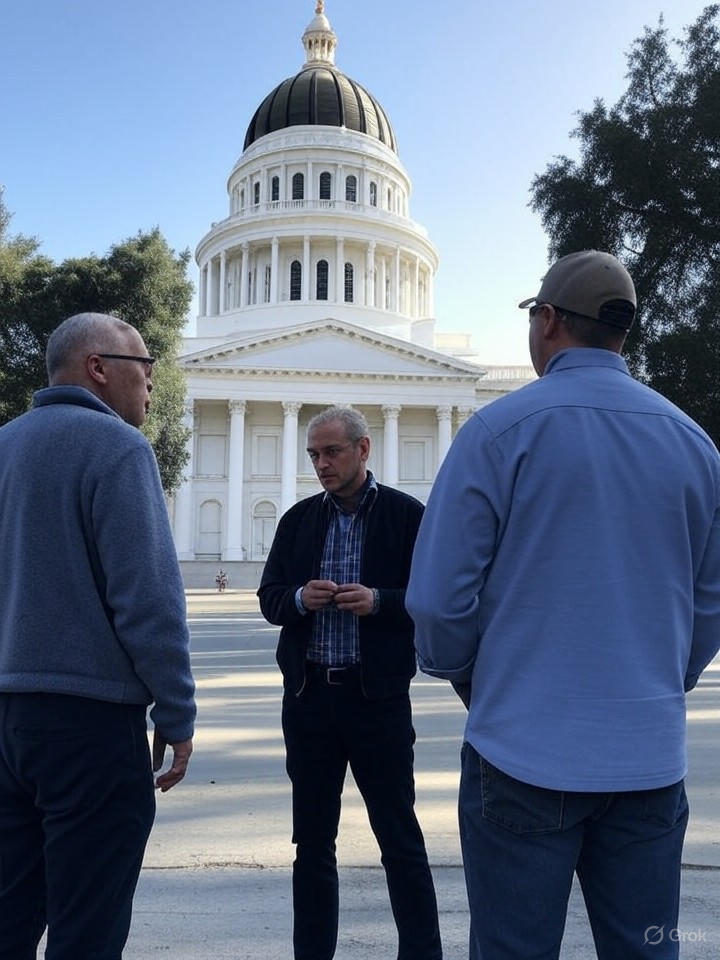 California Lets Uber, Lyft Drivers Unionize as Contractors in 2025 Deal