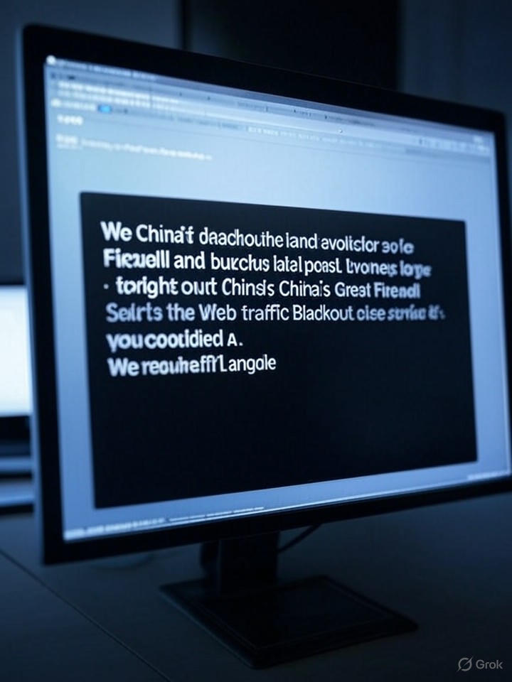 China’s Great Firewall Triggers 74-Minute Encrypted Traffic Blackout