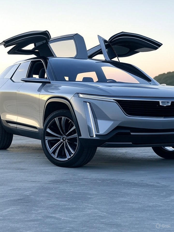 Cadillac Unveils Elevated Velocity: Rugged Luxury Electric Crossover