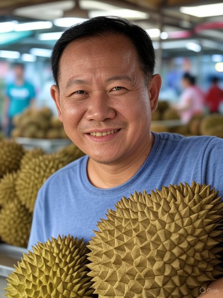 Singapore Durian Sellers Earn Six Figures via TikTok Live Streams