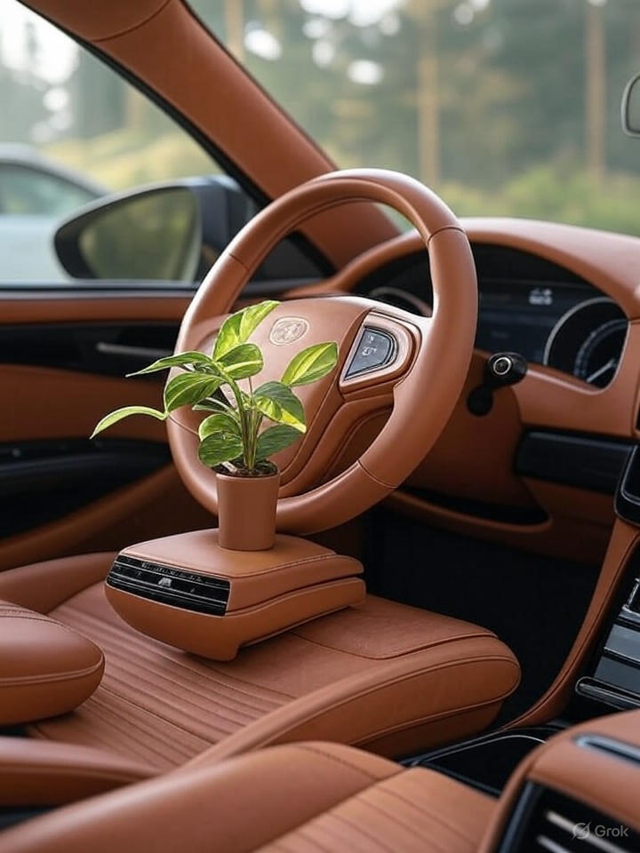 Hyundai Partners with Uncaged for Plant-Based Leather in Cars