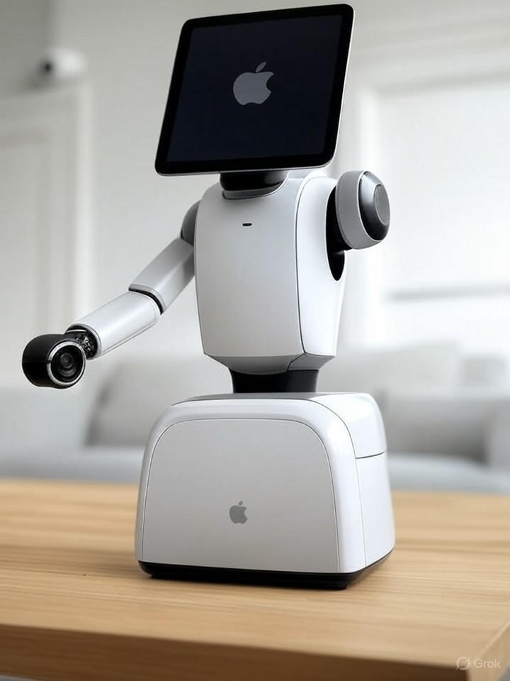 Apple’s 2027 Tabletop Robot: AI Display, Arm for Smart Home Expansion