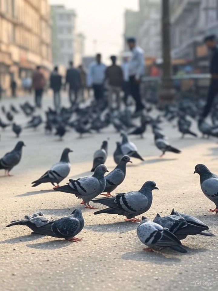 Urban India’s Pigeon Surge: Tradition Clashes with Health and Ecology