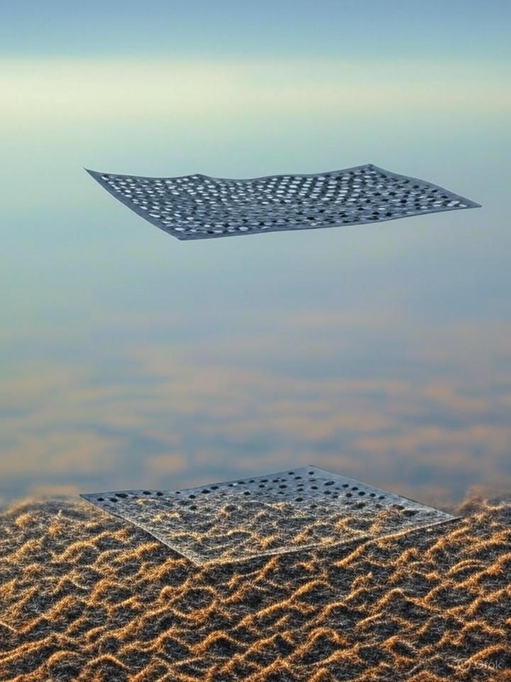 Photophoresis Lifts Metal Sheets to Upper Atmosphere Without Rockets