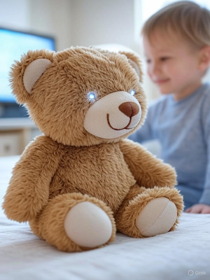 AI Stuffed Animals: Screen-Free Learning with Privacy Concerns