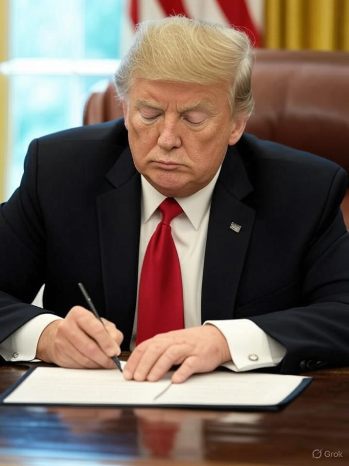 Trump Signs Order Easing Spaceflight Rules, Boosting SpaceX Missions