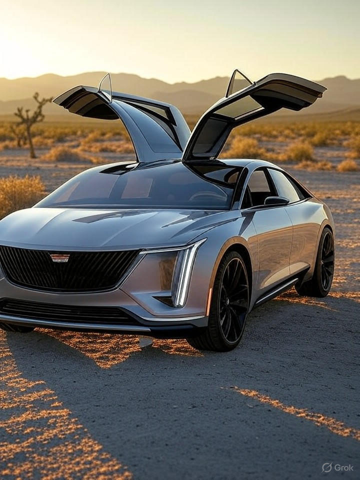 Cadillac Elevated Velocity: Electric Autonomous Off-Road Luxury Concept
