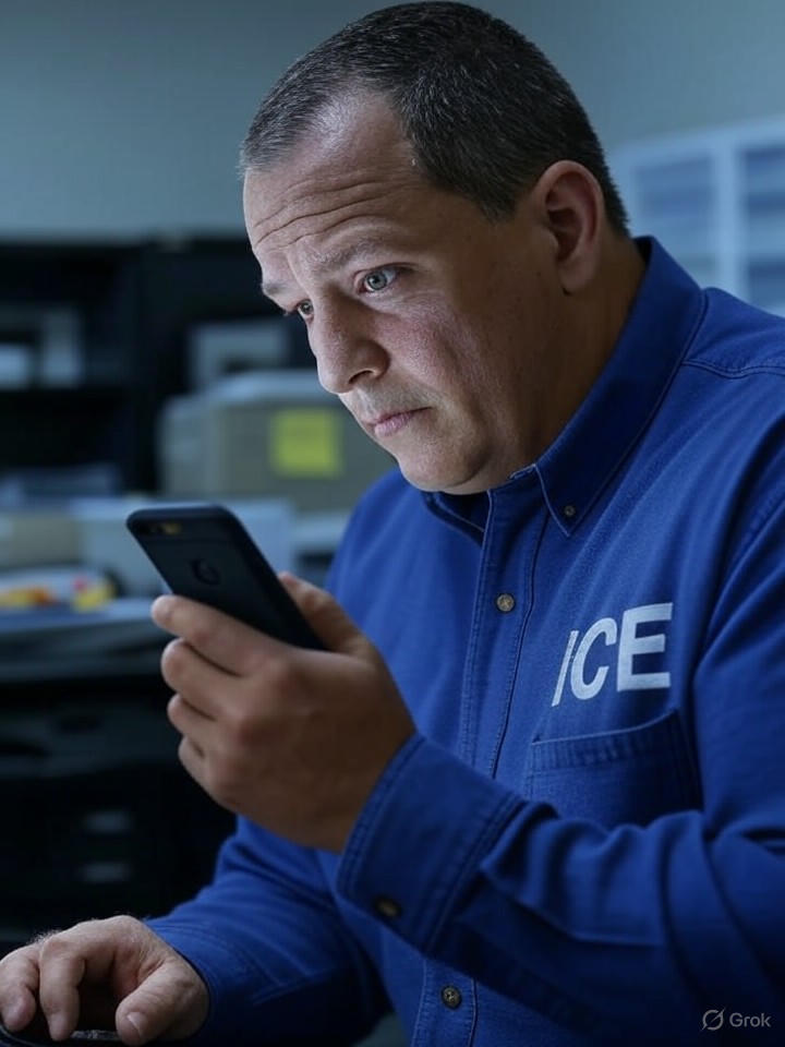 ICE Blunder Exposes Manhunt Details in Accidental Group Text Leak