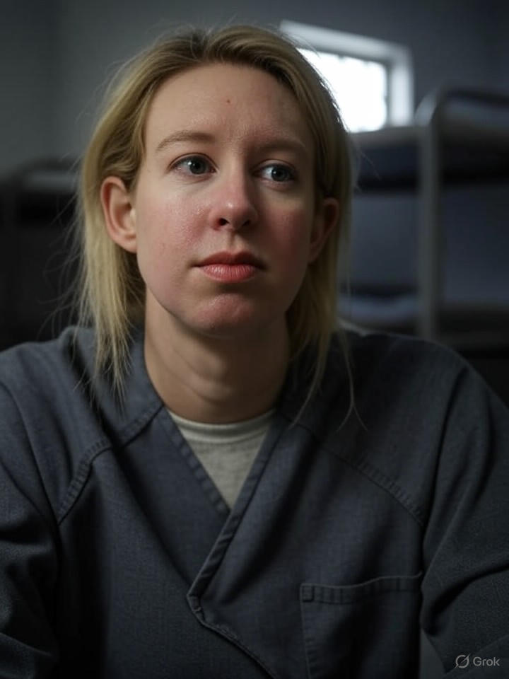 Elizabeth Holmes Posts Cryptic Quotes on X from Prison Amid Appeal