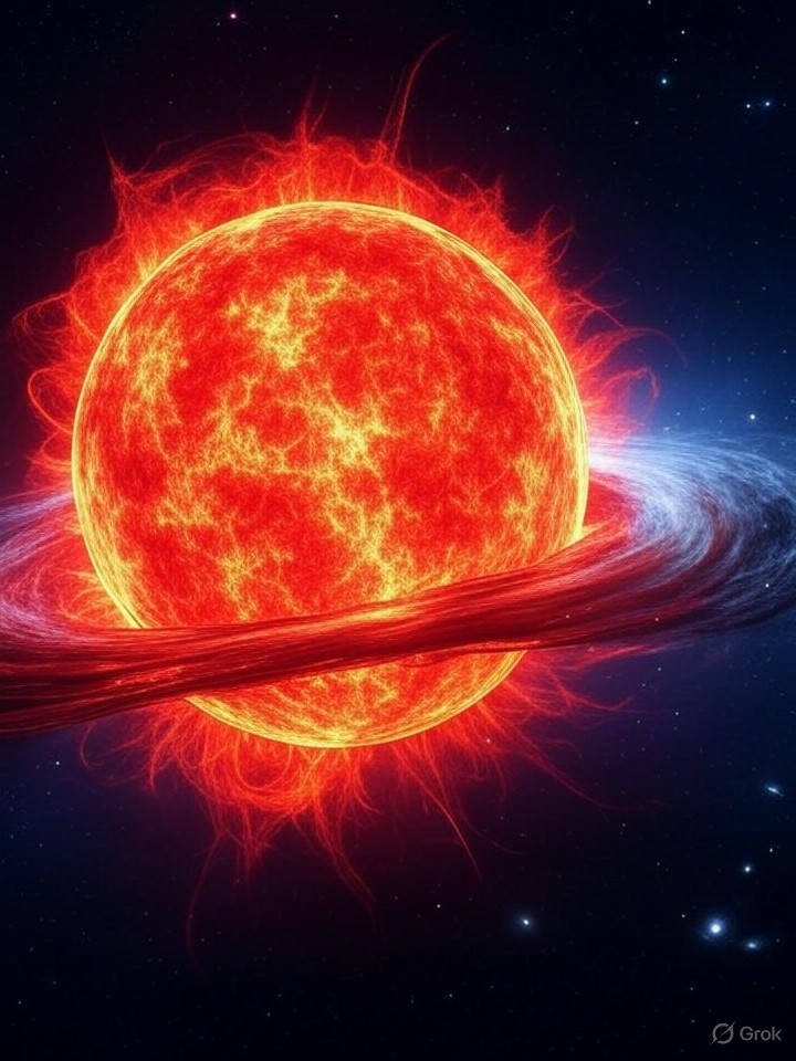 Astronomers Discover Red Giant-Black Hole Merger Sparking Double Supernova