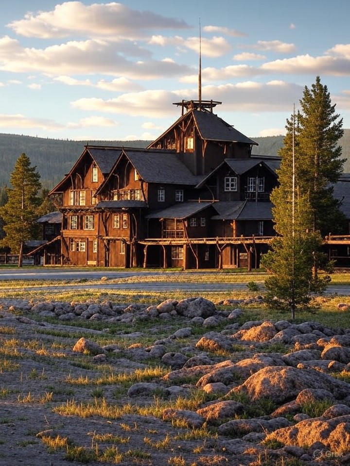 Old Faithful Inn: Yellowstone’s Timeless Rustic Masterpiece