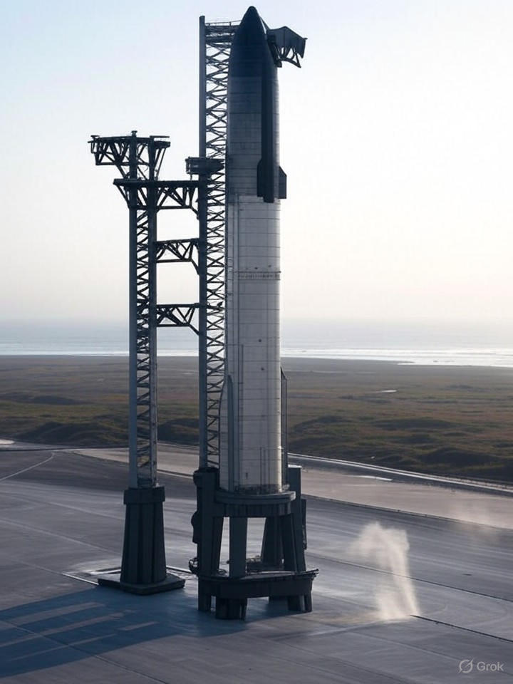 SpaceX Scrubs Starship Test Flight 10 Due to Oxygen Leak, Retry Set for August 25