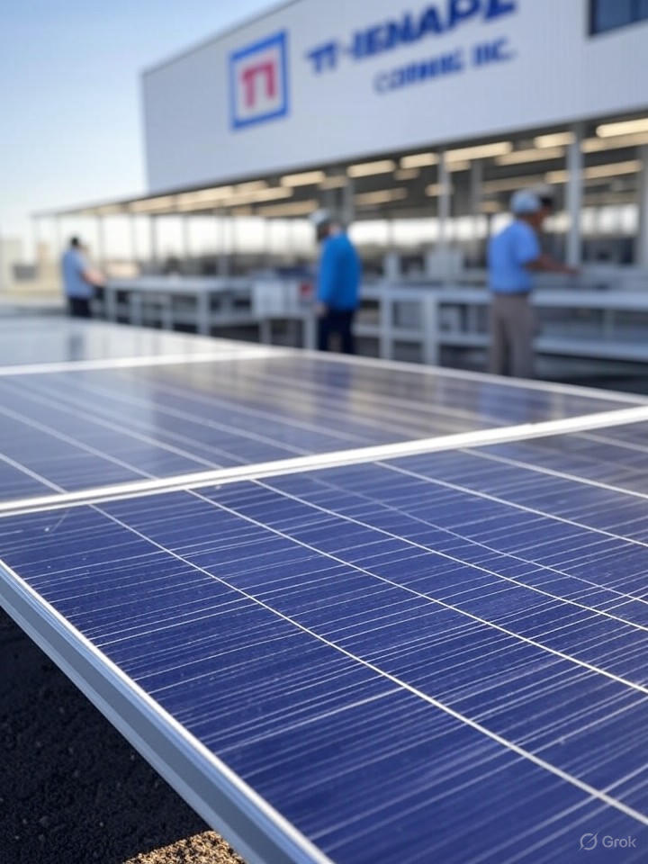 T1 Energy, Corning Partner for US-Made Solar Panels in Texas