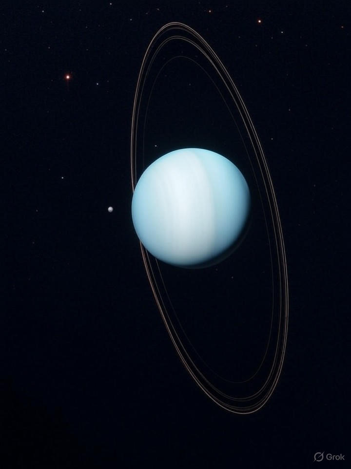 James Webb Telescope Discovers Tiny Moon Orbiting Uranus