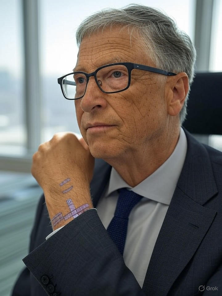 Bill Gates Predicts Electronic Tattoos Will Replace Smartphones