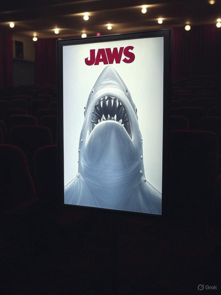 Hollywood Rereleases Classics Like Jaws in 2025 to Boost Box Office