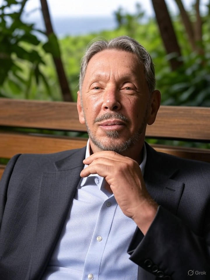 Larry Ellison’s Philanthropy Lags Peers Despite $200B AI Fortune