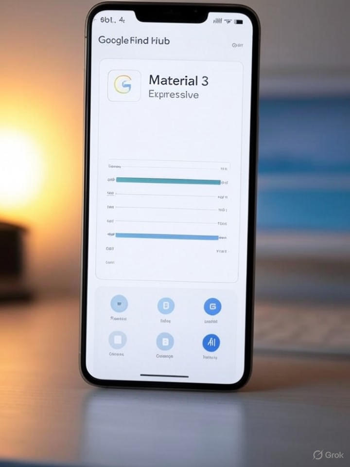 Google Updates Find Hub App with Material 3 Expressive Design