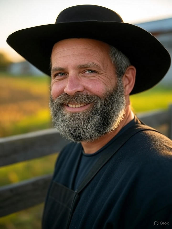 Amish Men’s Active Farming Life Extends Lifespan by Five Years, Study Shows