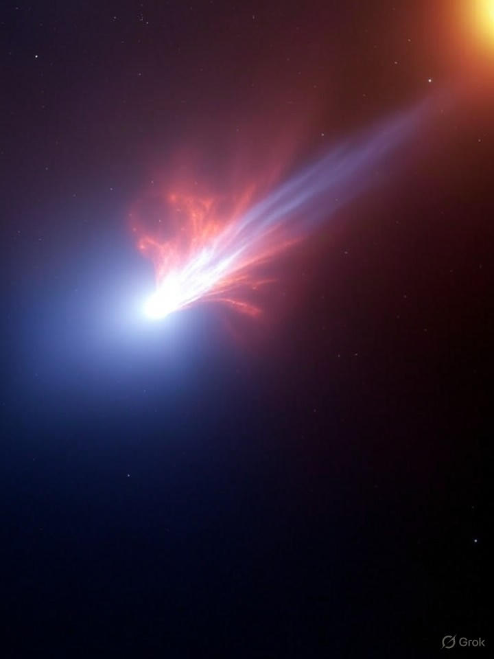 Interstellar Comet 3I/ATLAS Set for Rare Solar Ejection Collision