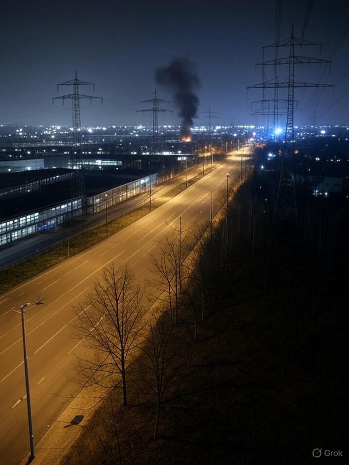Far-Left Extremists Claim Arson on Berlin Power Pylons, Sparking 60-Hour Blackout