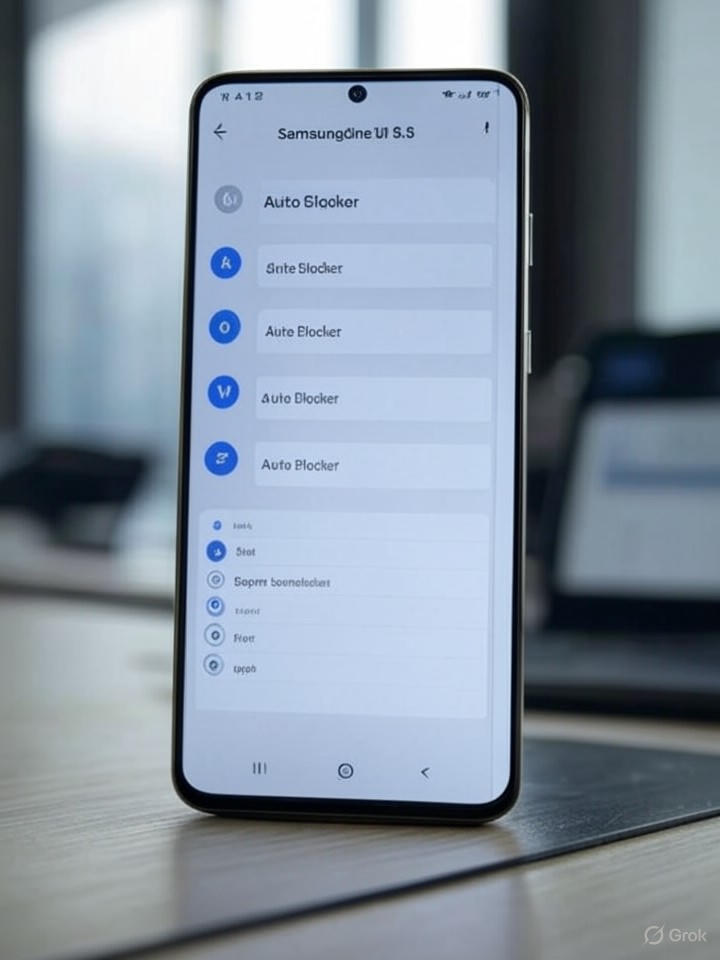 Samsung One UI 8.5 to Auto-Reactivate Auto Blocker for Enhanced Security