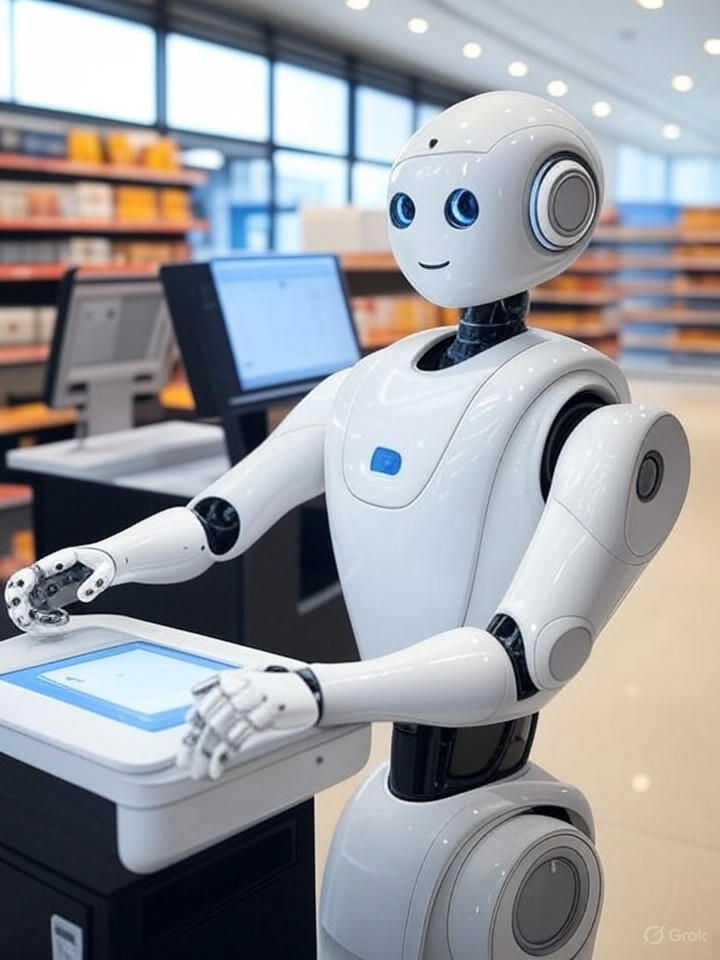 China’s AI Humanoid Robots Set to Run 100 Retail Kiosks Nationwide